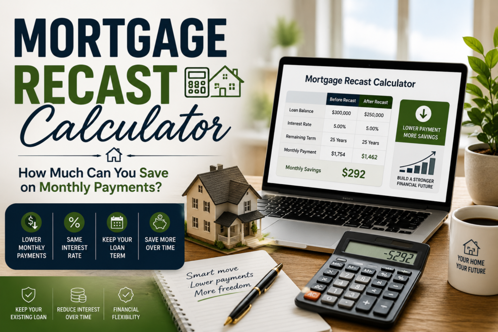 Mortgage Recast Calculator